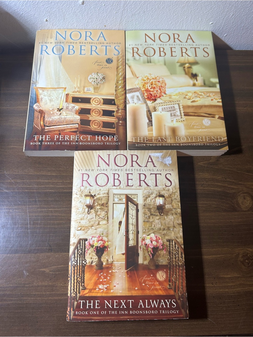 Nora Roberts The Inn Boonsboro Trilogy Books Set of 3